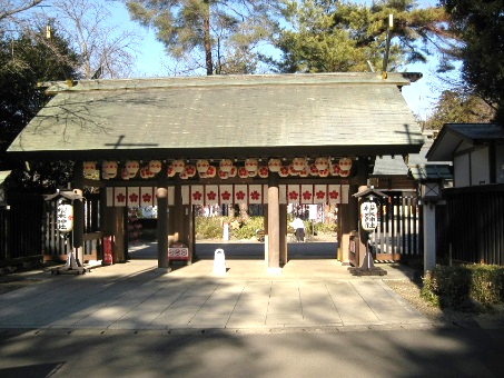 櫻木神社・神門